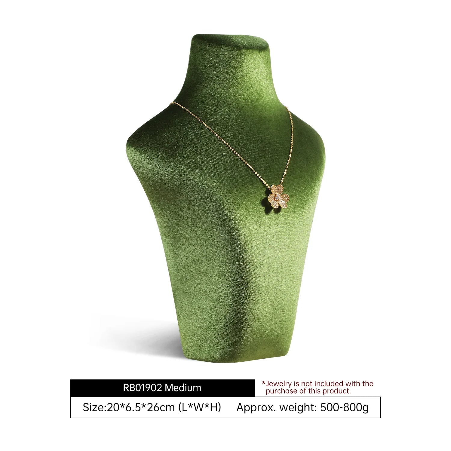 Buste Collier Velours Portrait Poitrine Comptoir