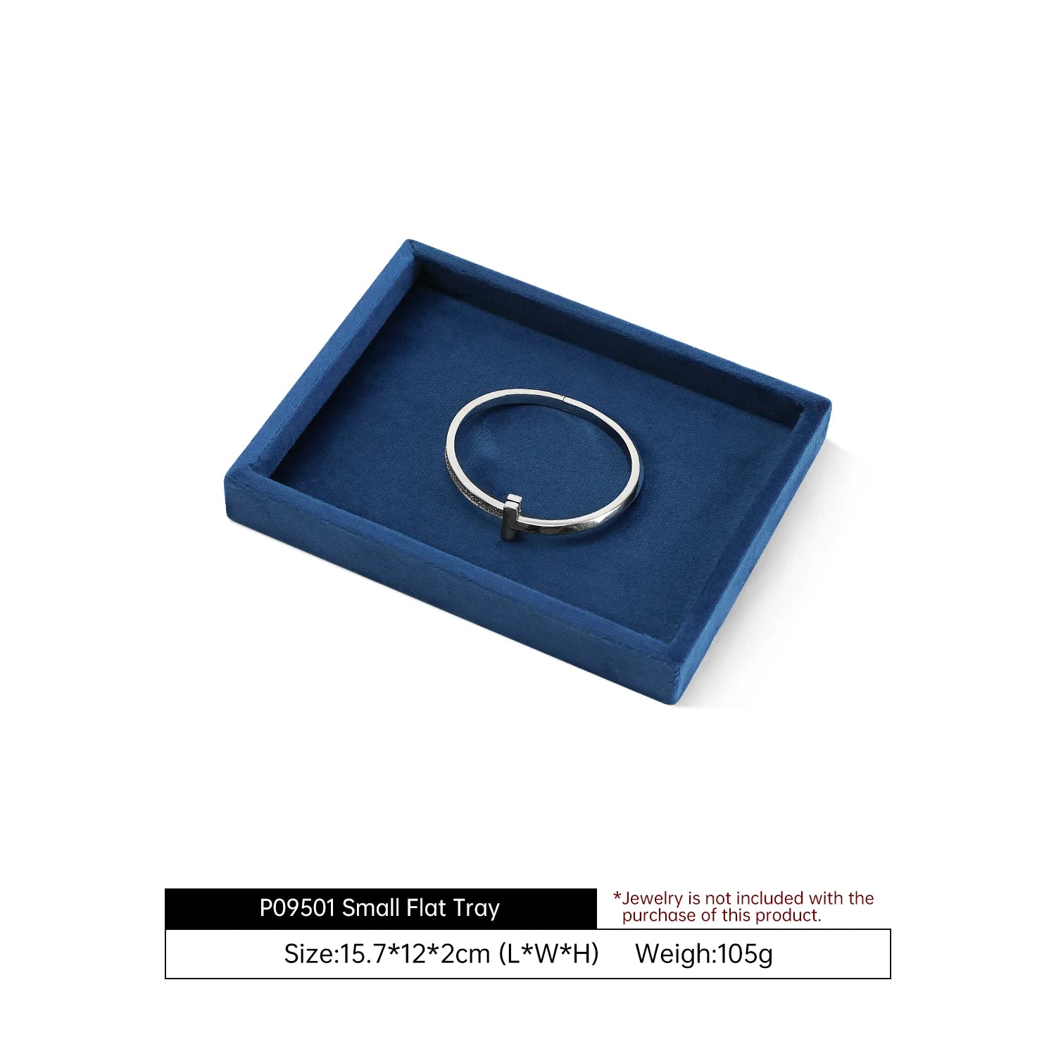 Plateau Bijoux Velours Tiroirs Multi Compartiments