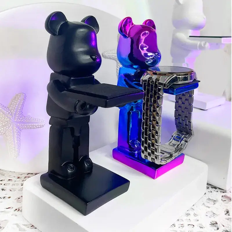 Porte Montre Plastique Figurine 3D Design