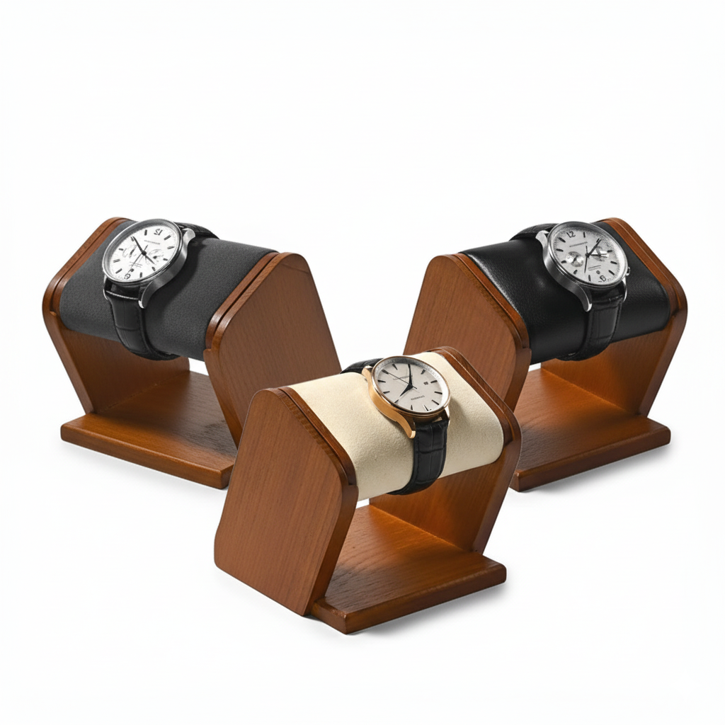 Présentoir Montre Bois Massif T Minimaliste