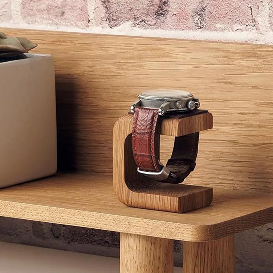 Présentoir Montre Bois Massif Support Compact