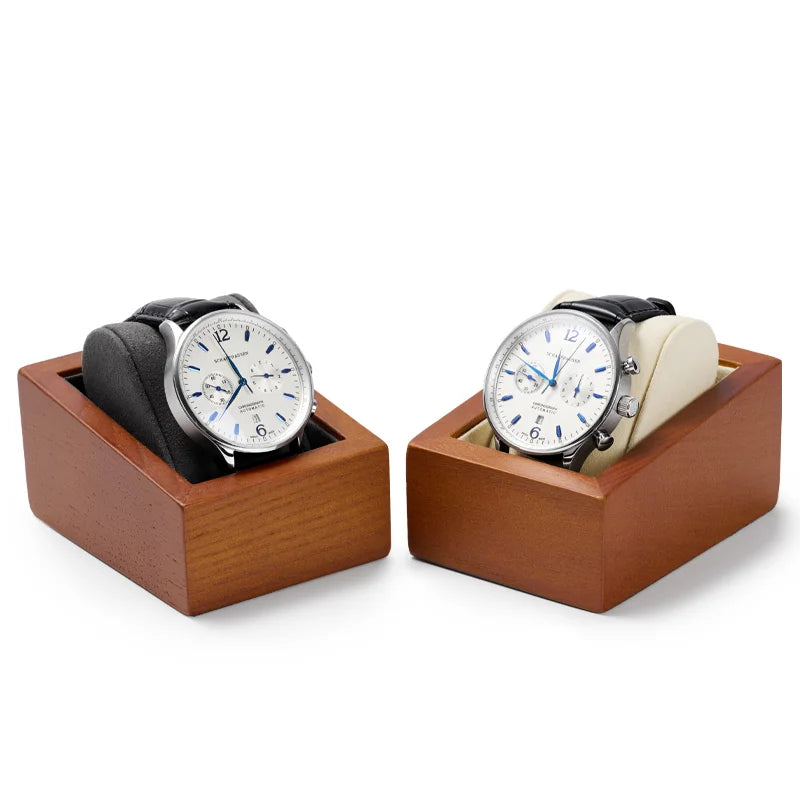 Présentoir Montre Bois Massif Multi-Modèles