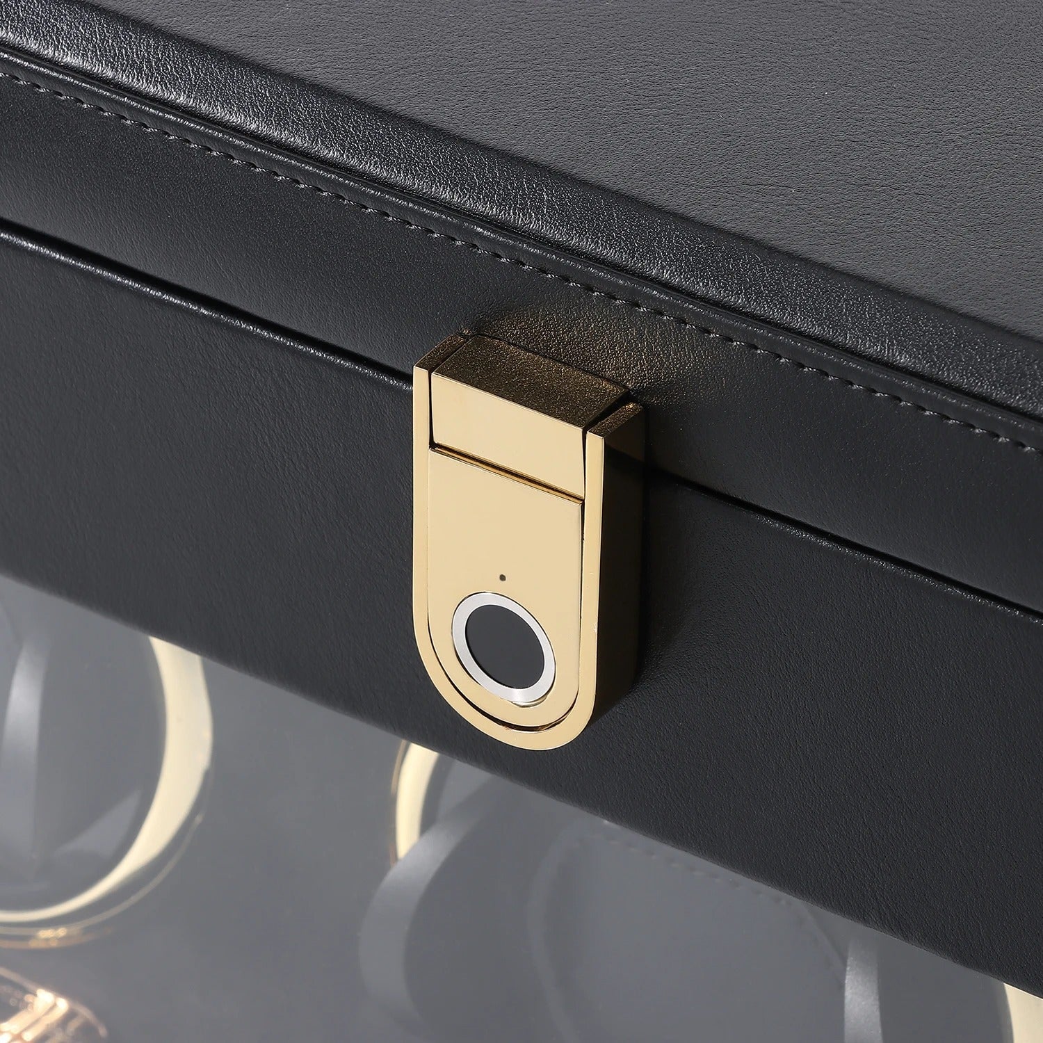 Remontoir 3 Montres Carbone LED Vitrine Premium