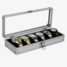 Coffret Montres Métal Aluminium 6 10 12 Places