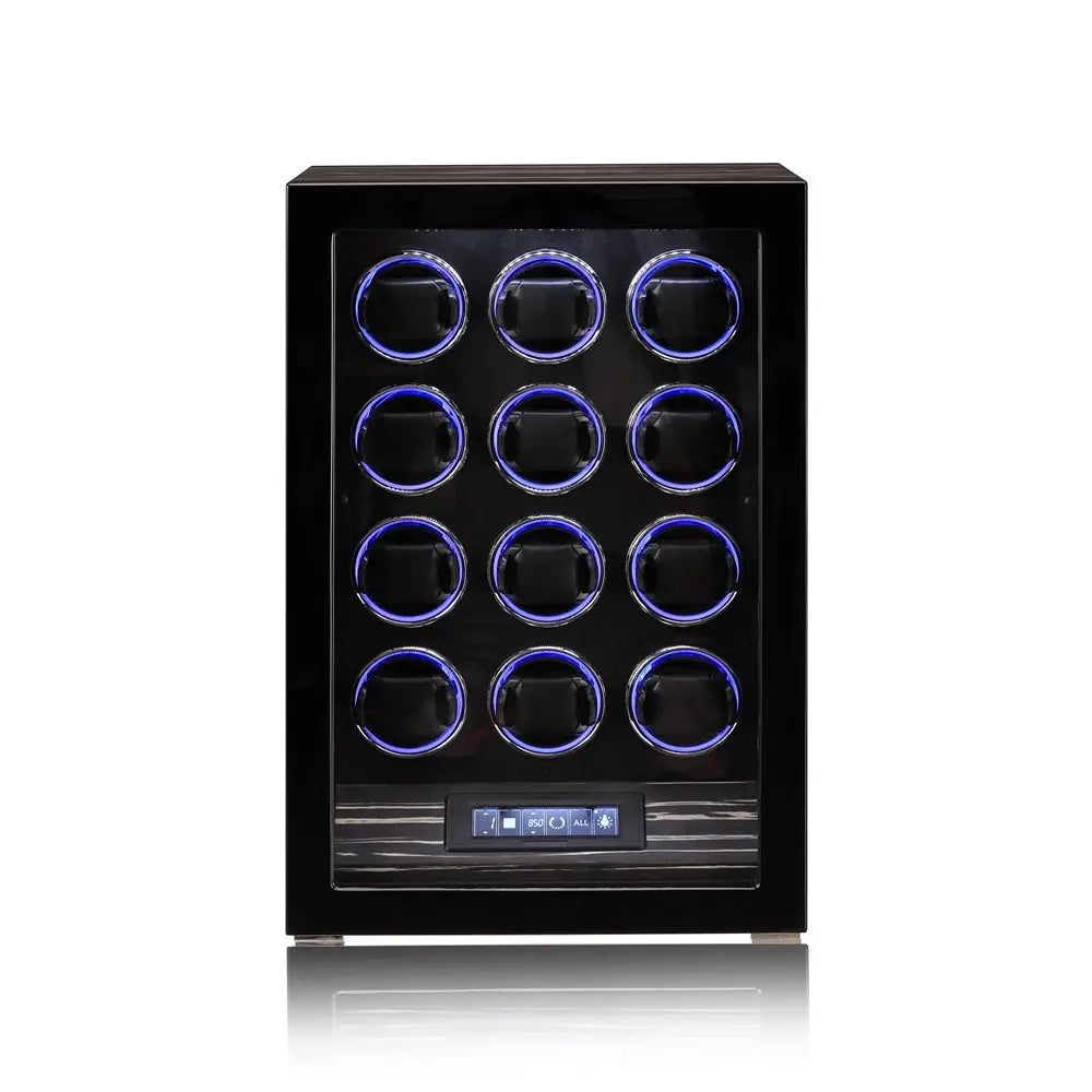 Remontoir Montre Bois Ébène Ambassadeur LED Signature