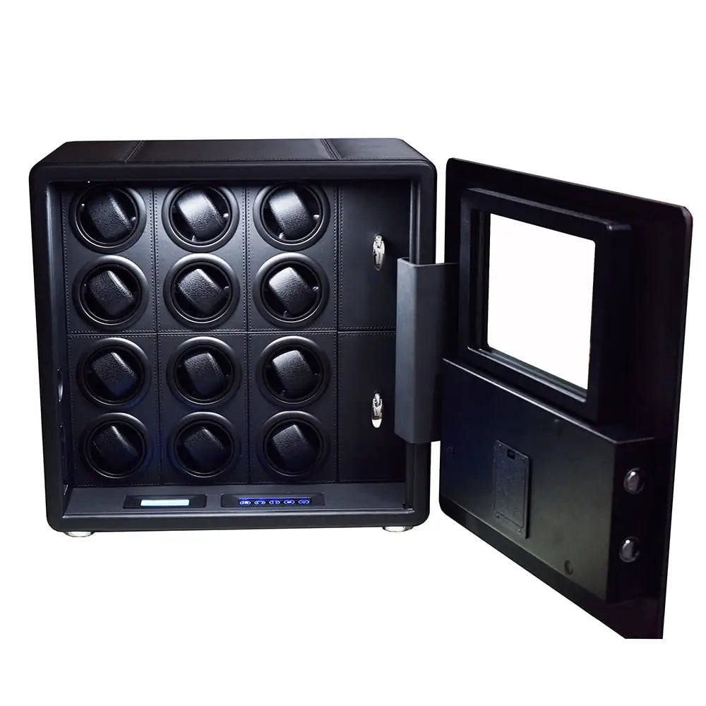 Coffre Fort Montre Métal Bastion 12 Slots Luxe
