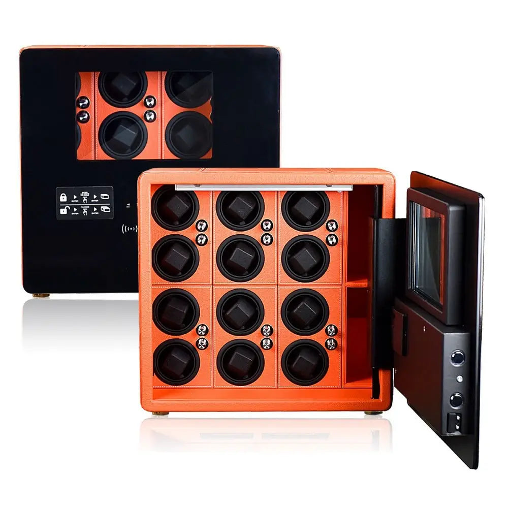 Coffre Fort Montre Métal Bastion 12 Slots Luxe