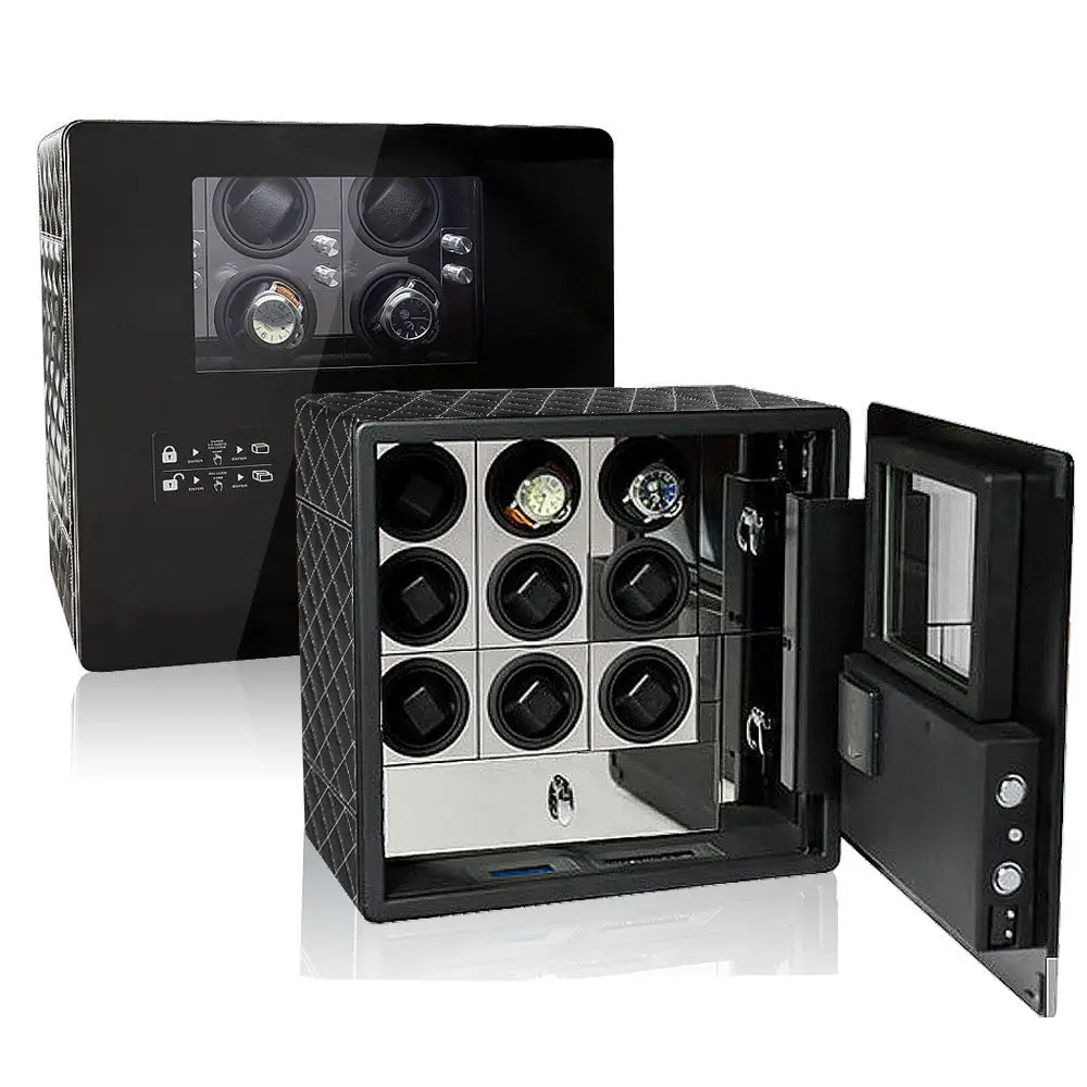 Coffre Fort Montre Métal Bastion 9 Slots Premium