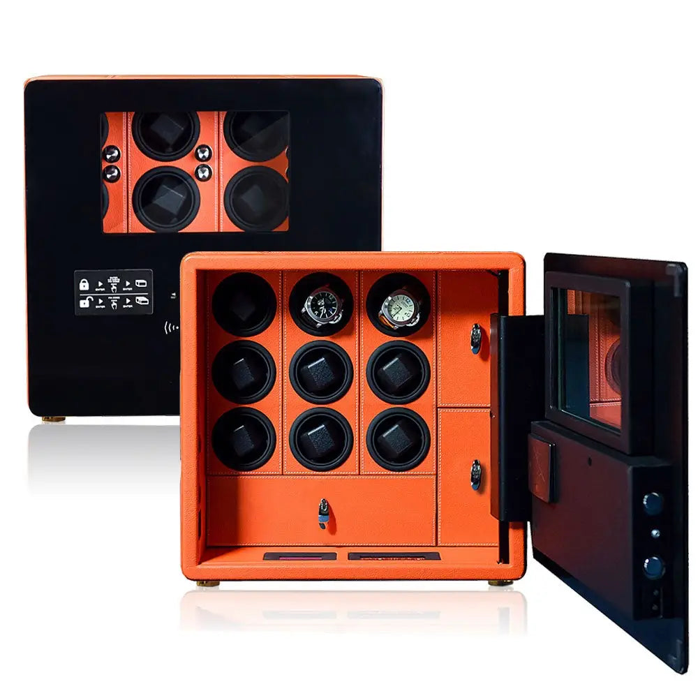 Coffre Fort Montre Métal Bastion 9 Slots Premium