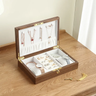 Boîte Bijoux Bois Noyer Wengé Classique