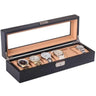 Boîte Montre Plastique Carbone Noir ShadowVault