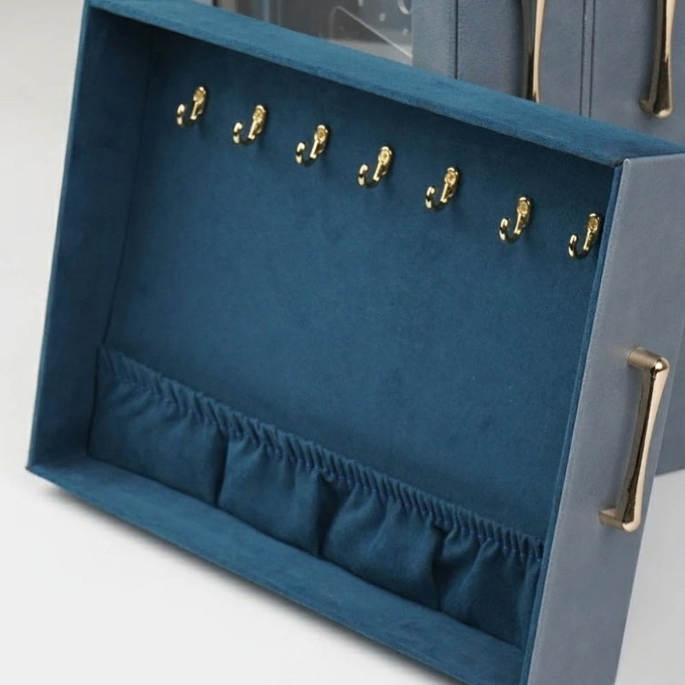 Boîte Bijoux Cuir Grand Modèle Premium