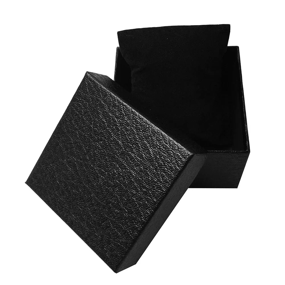 Boîte Cadeau Montre Cuir Compacte Couleurs