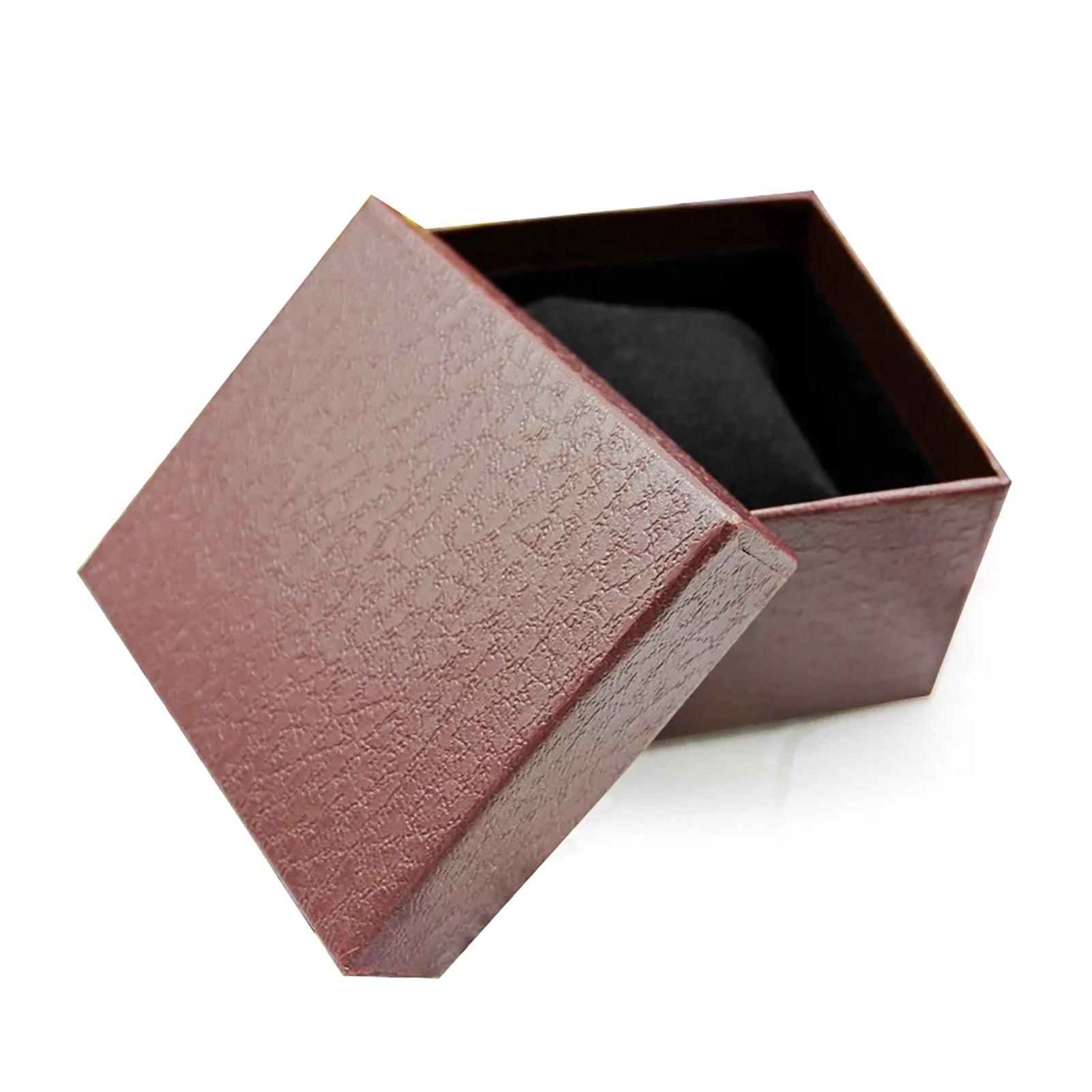 Boîte Cadeau Montre Cuir Compacte Couleurs