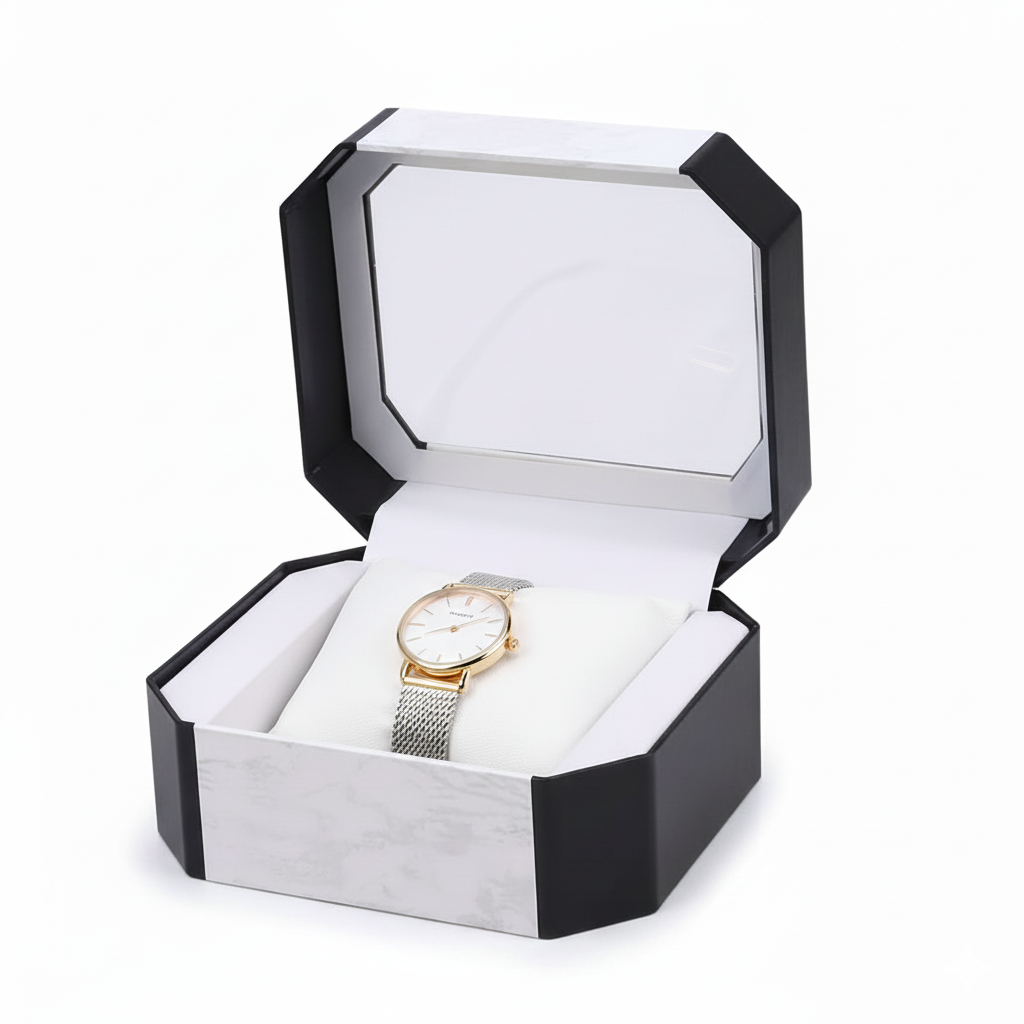 Boîte Présentoir Montre Acrylique Luxe Européen