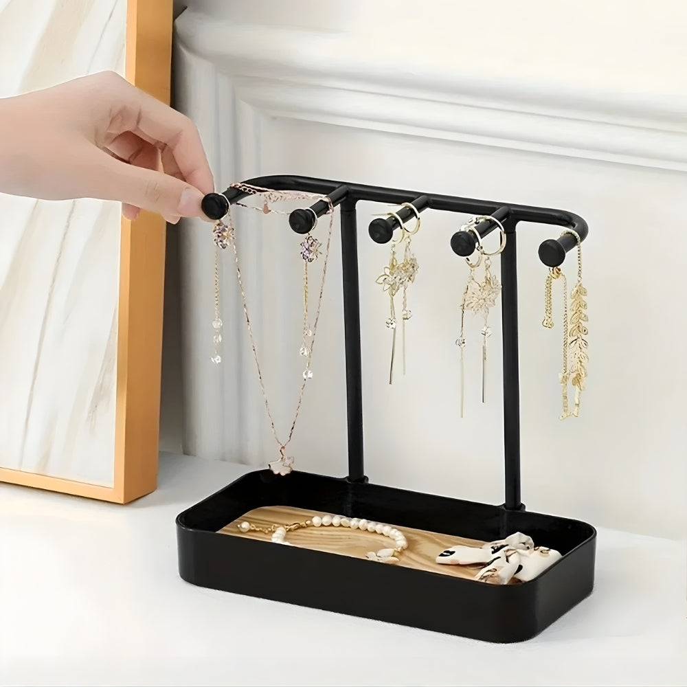 Présentoir Bijoux Bois Tiroir Moderne