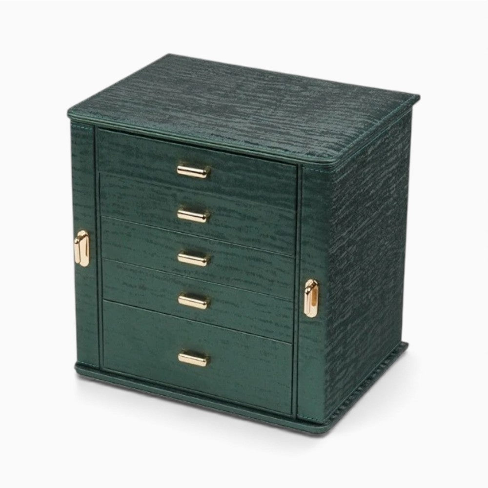 Boîte Bijoux Cuir Multi Tiroirs Grande