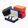 Boîte Montres Cuir Velours 2 Places