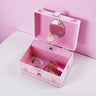 Boîte à Bijoux Danseuse Rose Coffret Bois