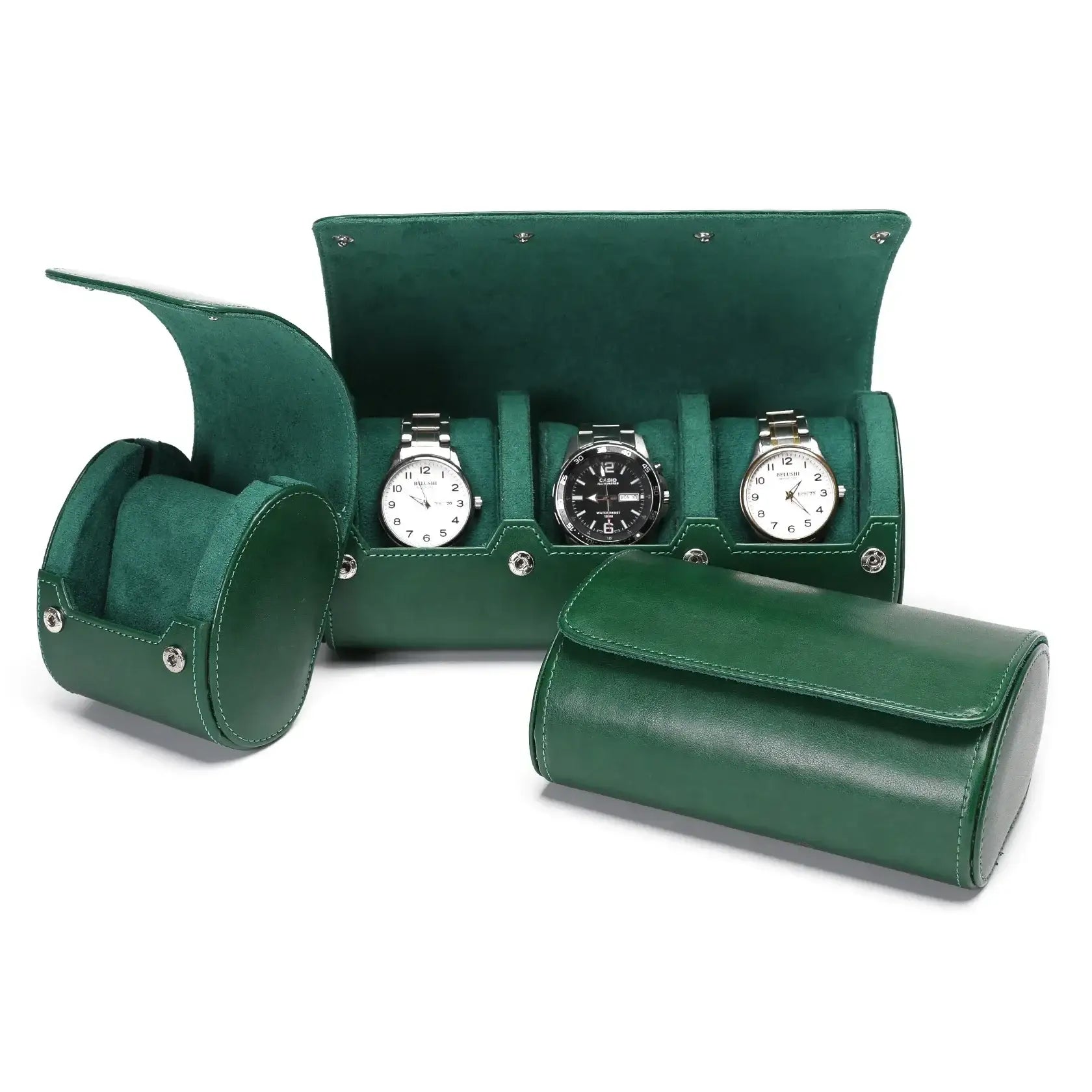 Étui Montre Cuir Capri Solo Voyage