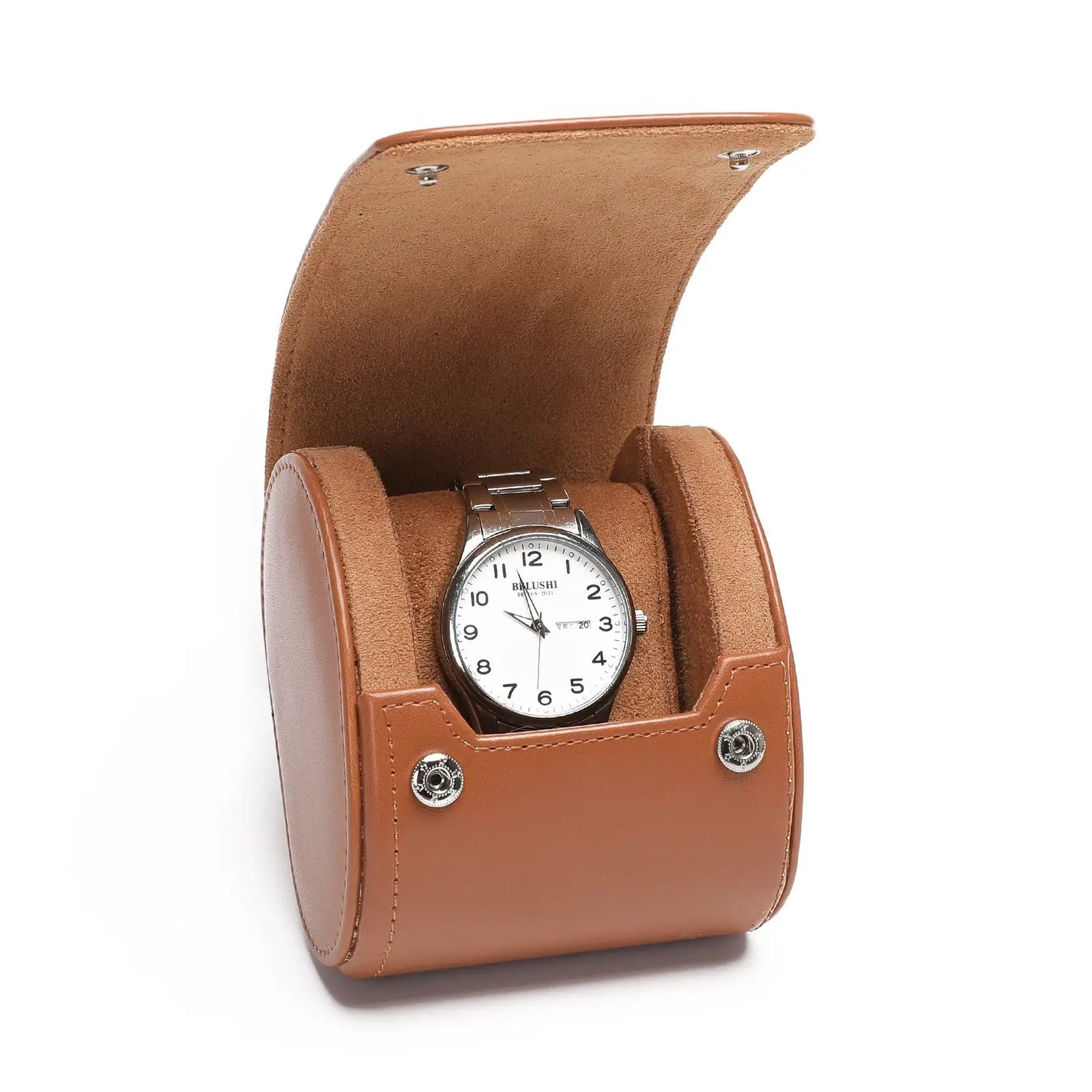 Étui Montre Cuir Capri Solo Voyage