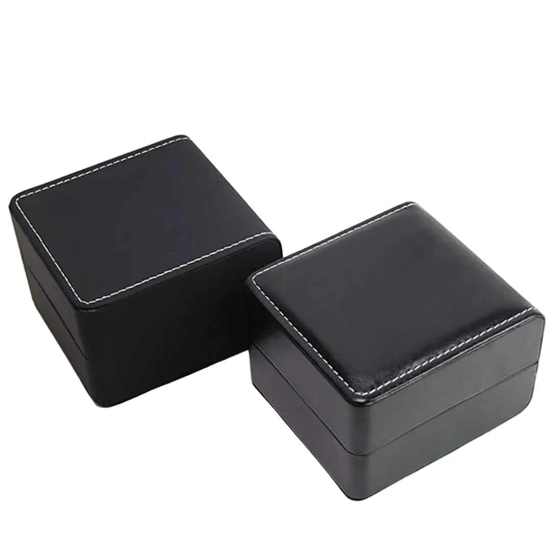 Écrin Montre Cuir Coussin 6 Coloris Cadeau