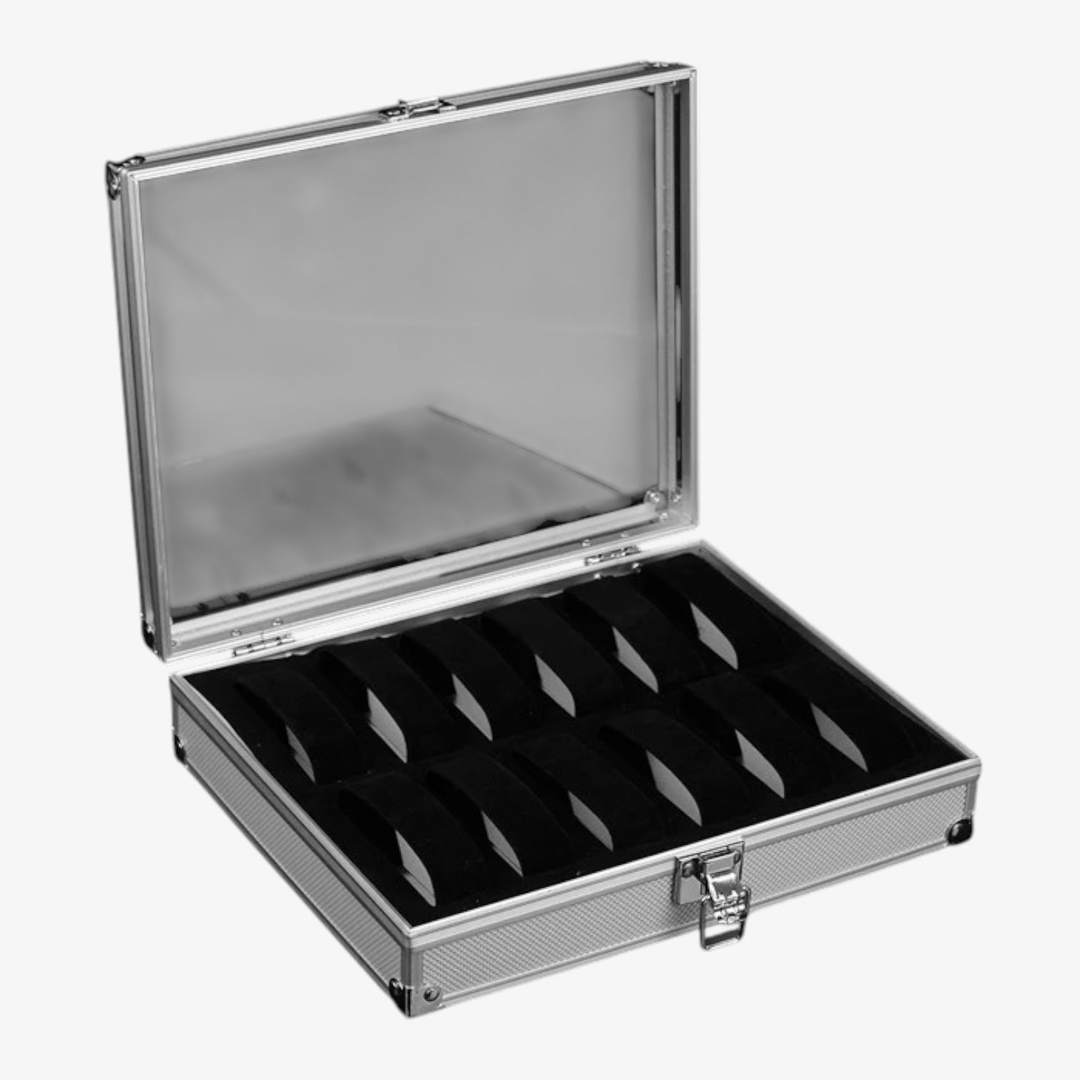 Coffret Montres Métal Aluminium 6 10 12 Places