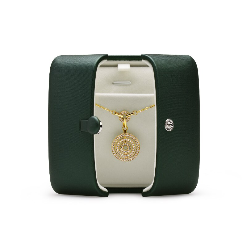 Boîte Écrin Bijoux Cuir Velours Professionnel