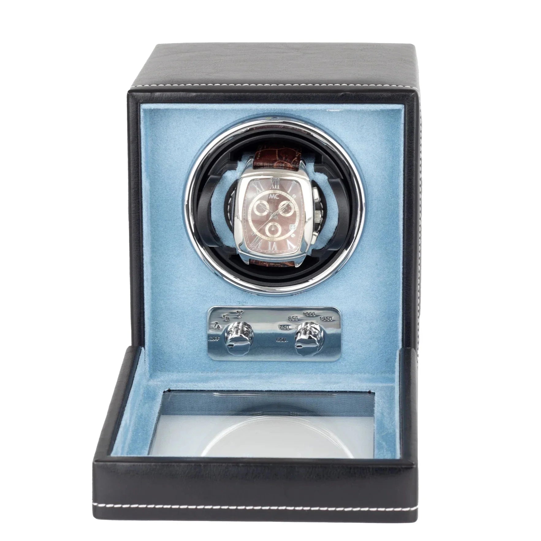 Remontoir Montre Automatique Simili Cuir Edition Luxe