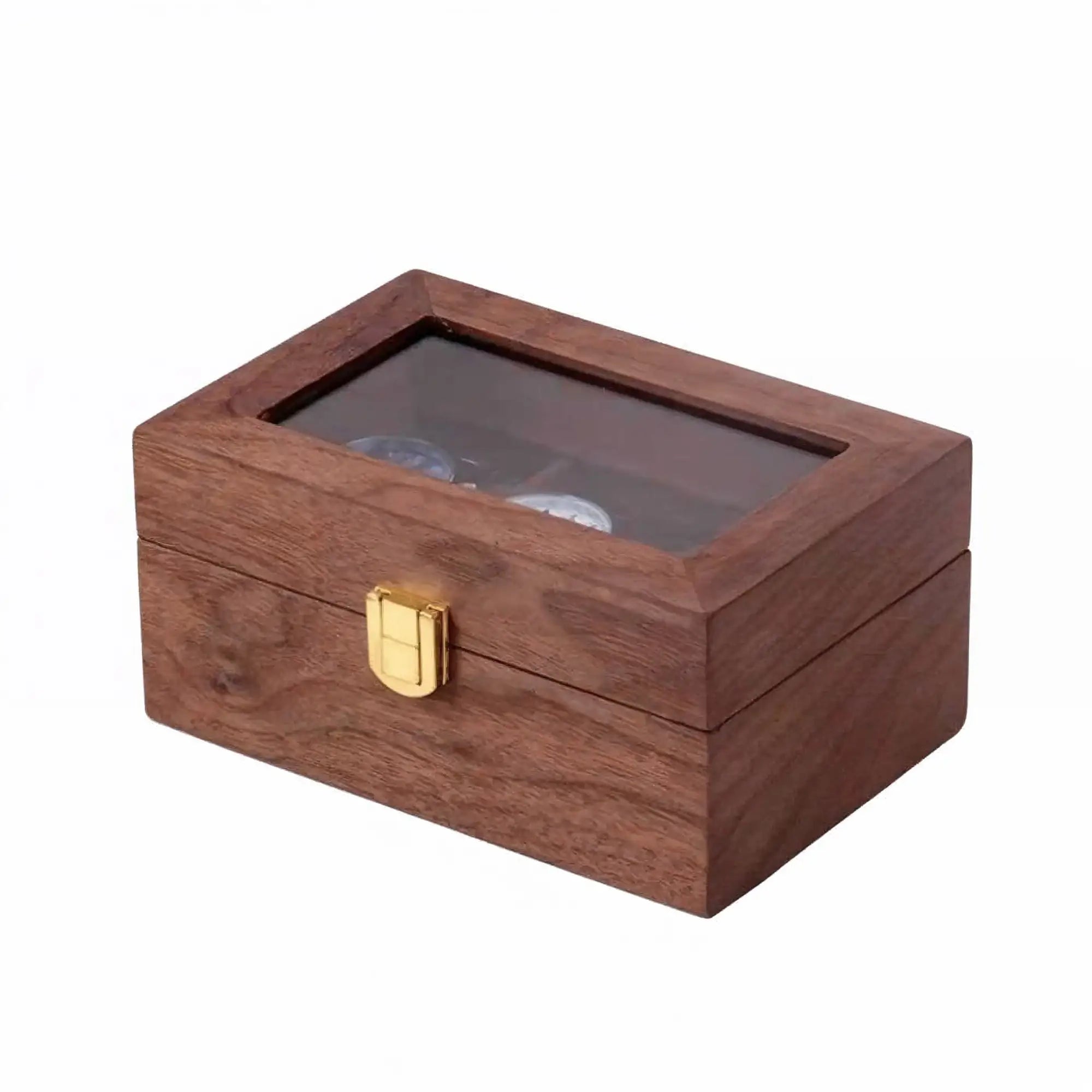 Boîte Montre Bois Héritage Trio 3 Places