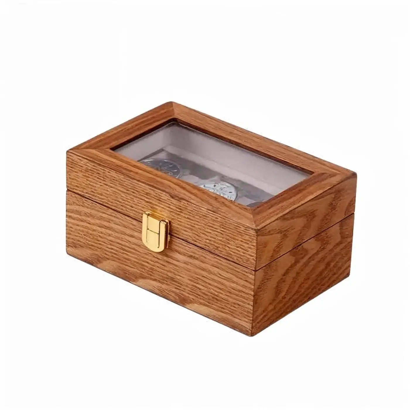 Boîte Montre Bois Héritage Trio 3 Places