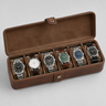 Mallette Voyage Montre Cuir 6 Places