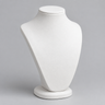 Présentoir Collier Blanc en Cuir