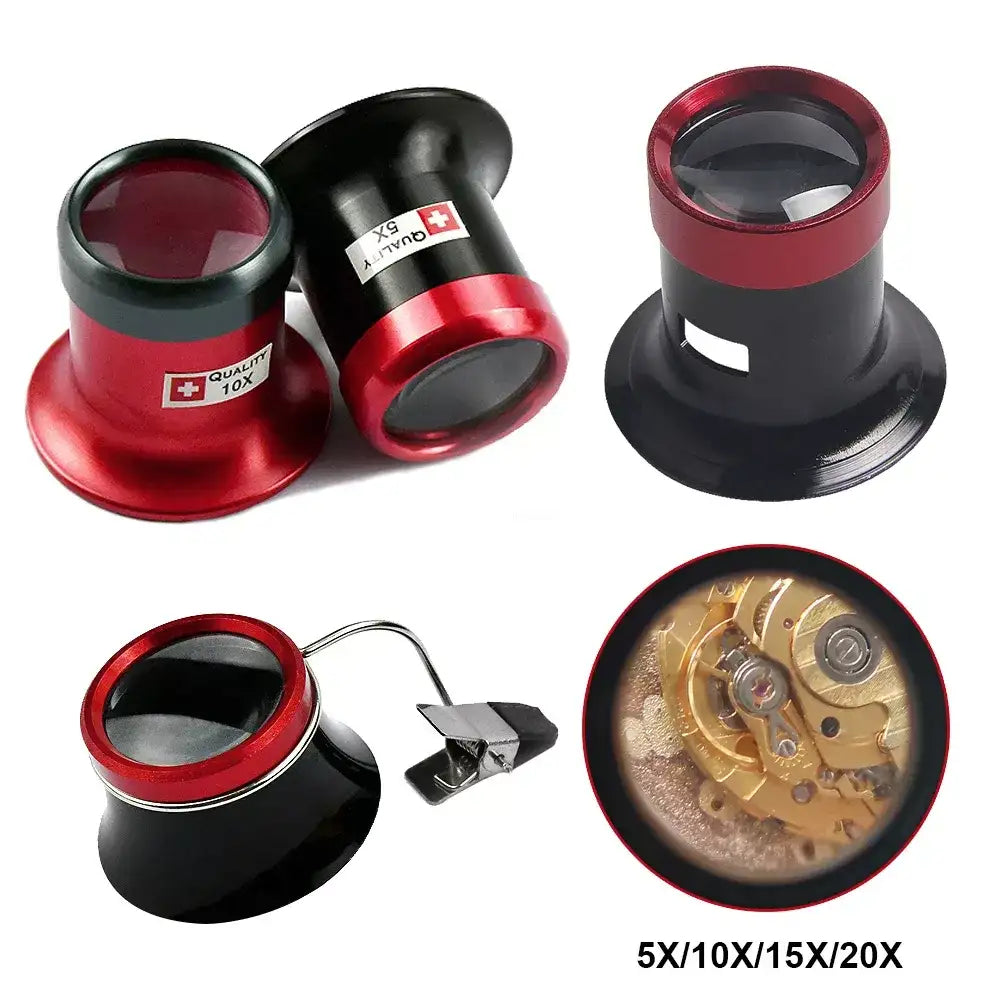 Loupe Bijoutier Horloger Pro Métal Verre Optique