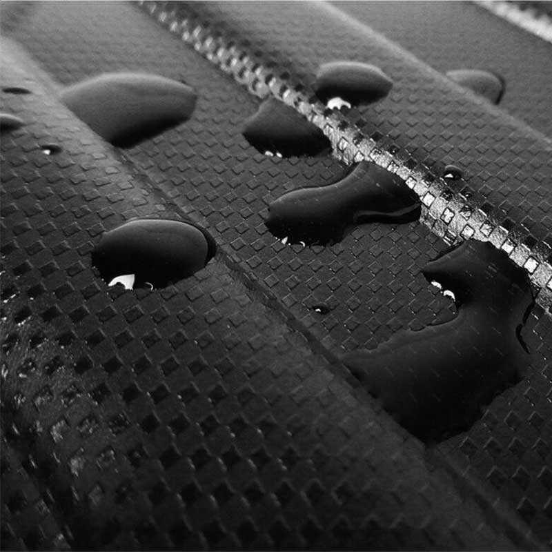 Étui Montre Cuir Voyage Noir 4 Places EVA