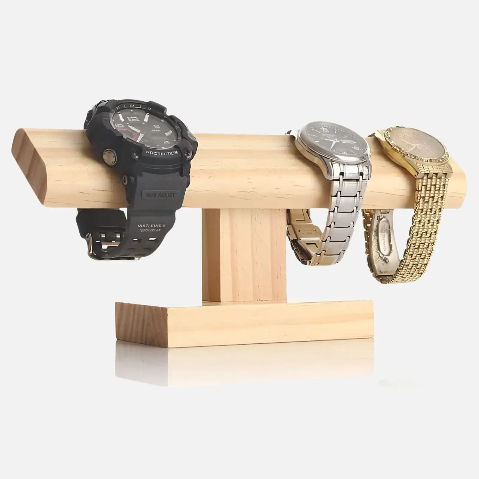 Porte Montre Bois Bambou Mini