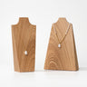 Présentoir Collier Buste Bois