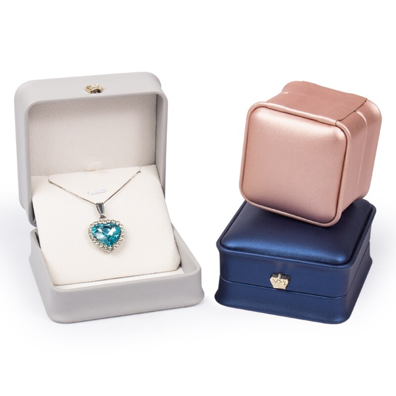 Écrin Bijoux Cuir Velours Coffret Cadeau