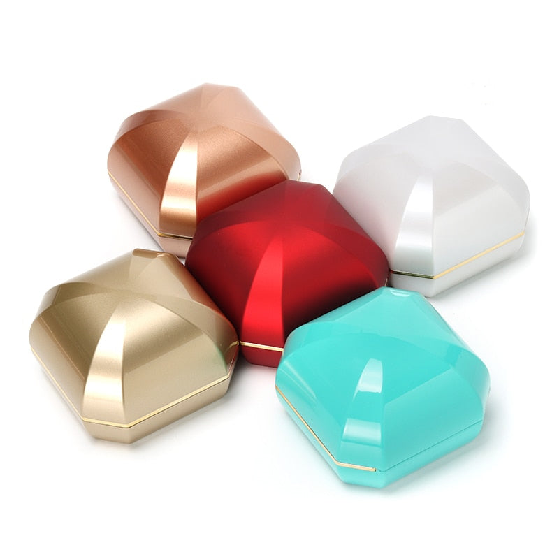 Écrin Bijoux LED Acrylique Coloré Coffret