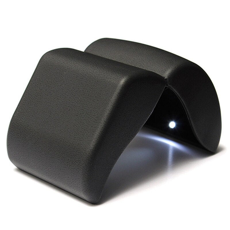 Boîte Bague Velours LED Luxe Cadeau