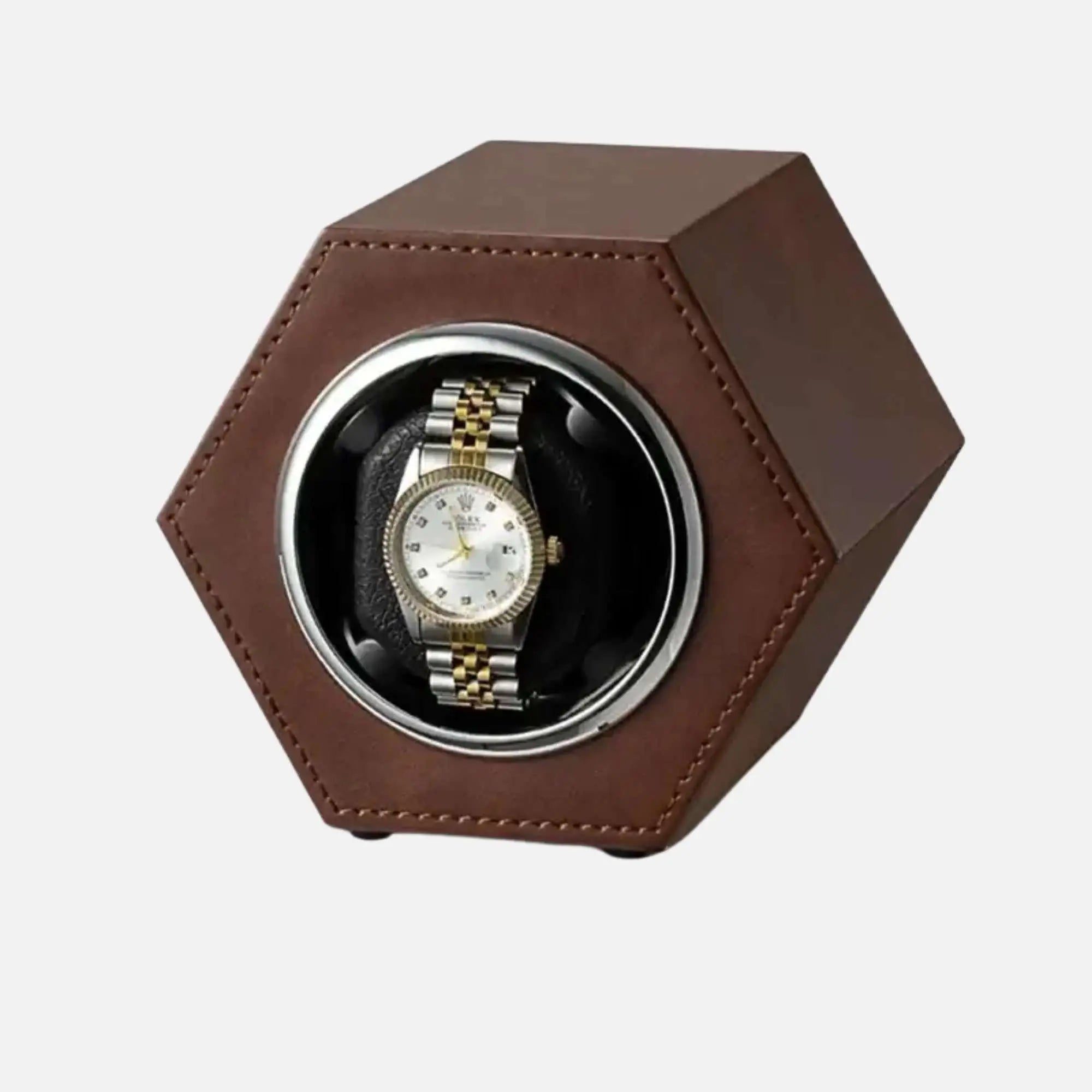 Remontoir Montre Cuir Hexa Silencieux