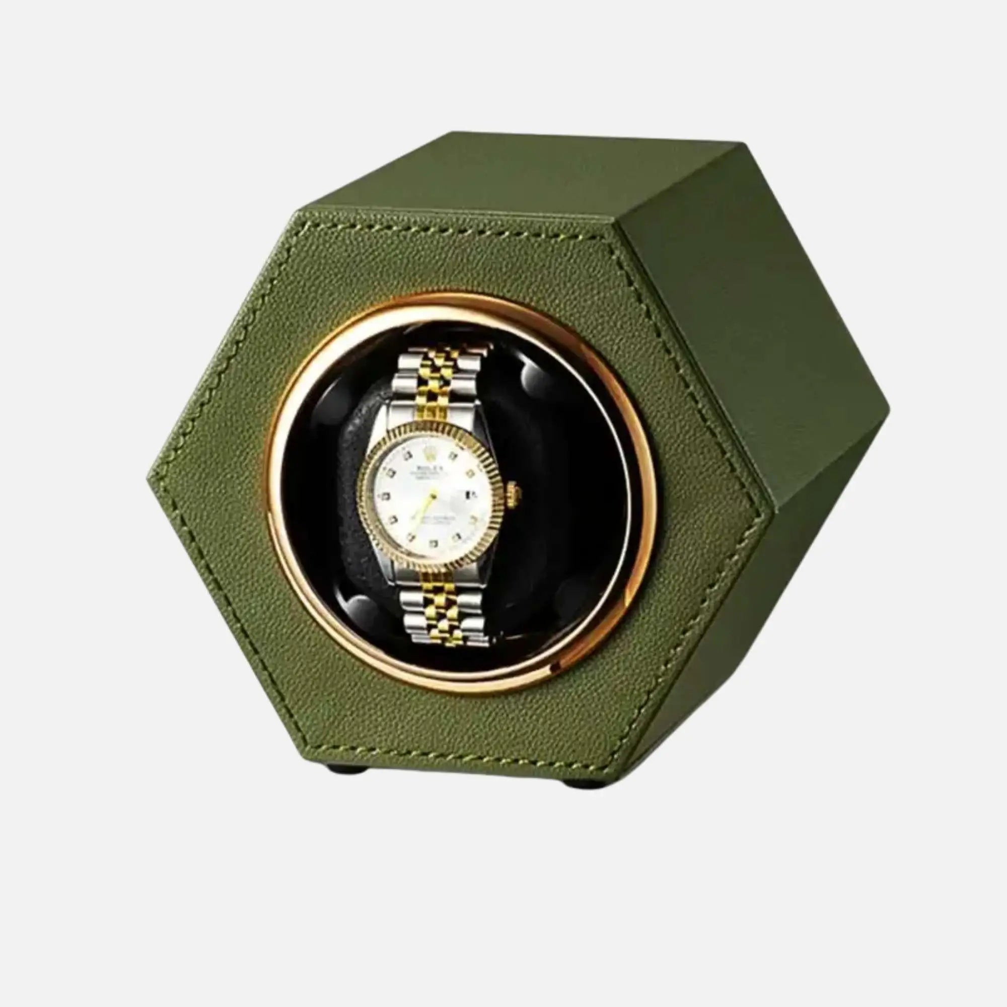 Remontoir Montre Cuir Hexa Silencieux