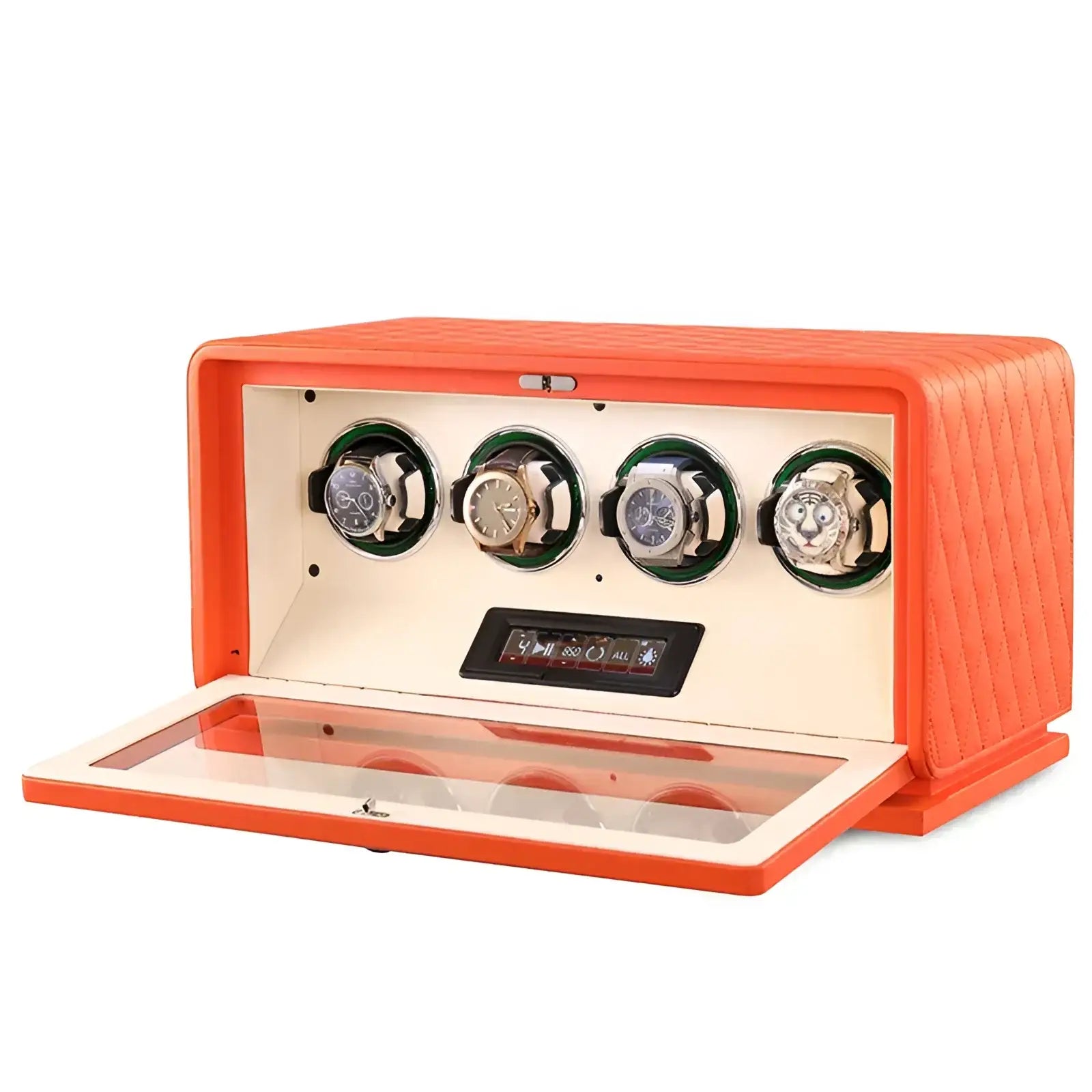 Remontoir Montre Cuir Daytona 2 à 12 Slots