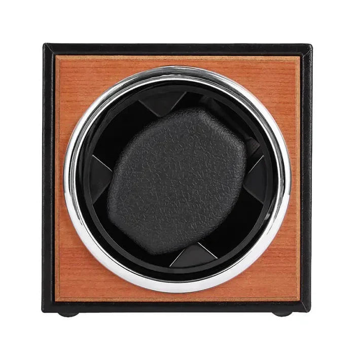 Remontoir Bois Cube Prestige Montre Automatique Silencieux