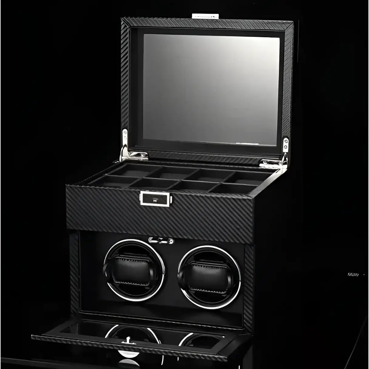 Remontoir Montre Carbone Orion Duo 2 Slots