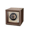 Remontoir Montre Bois Cuir Beige Solo Naples