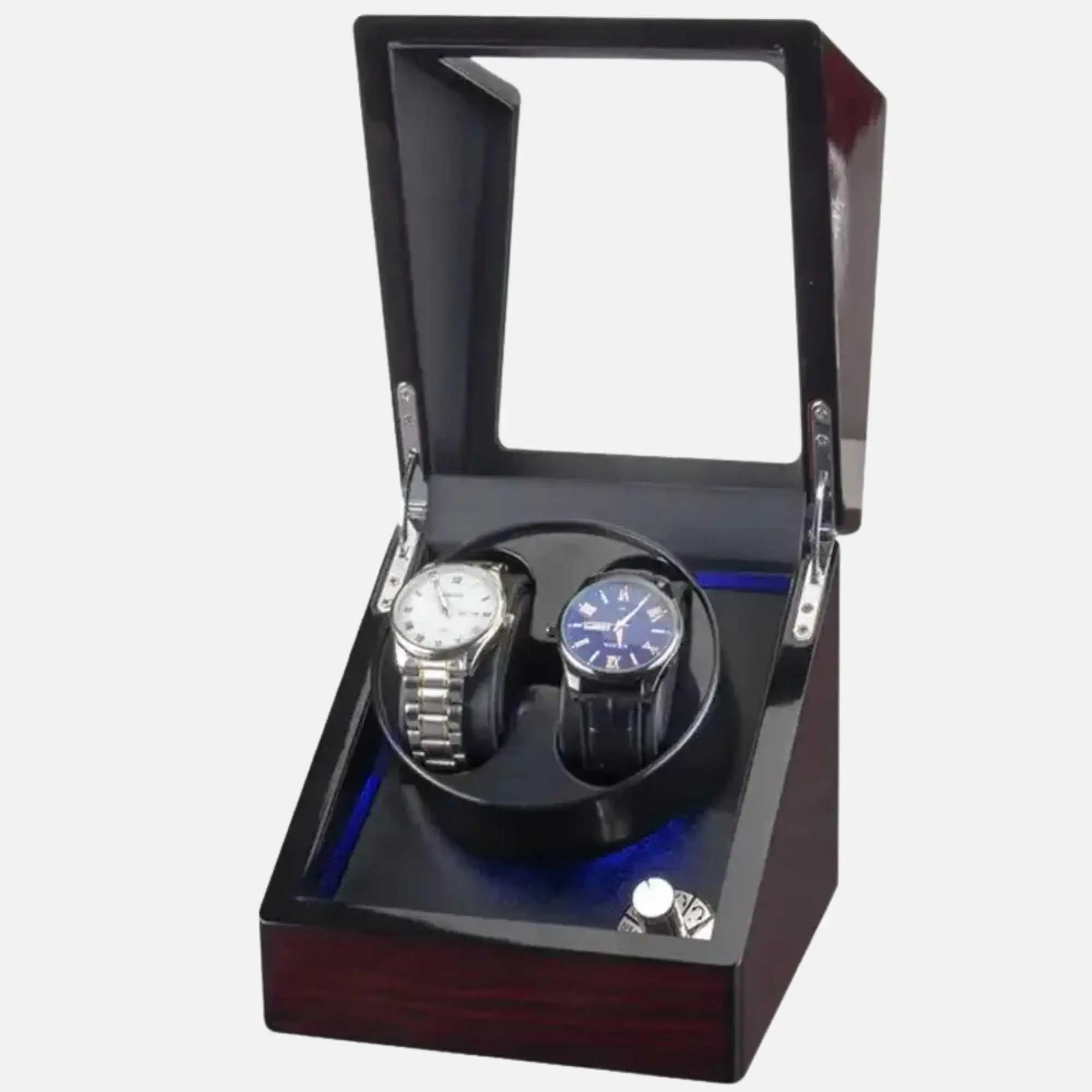 Remontoir Montre Bois Élégance Duo Piano