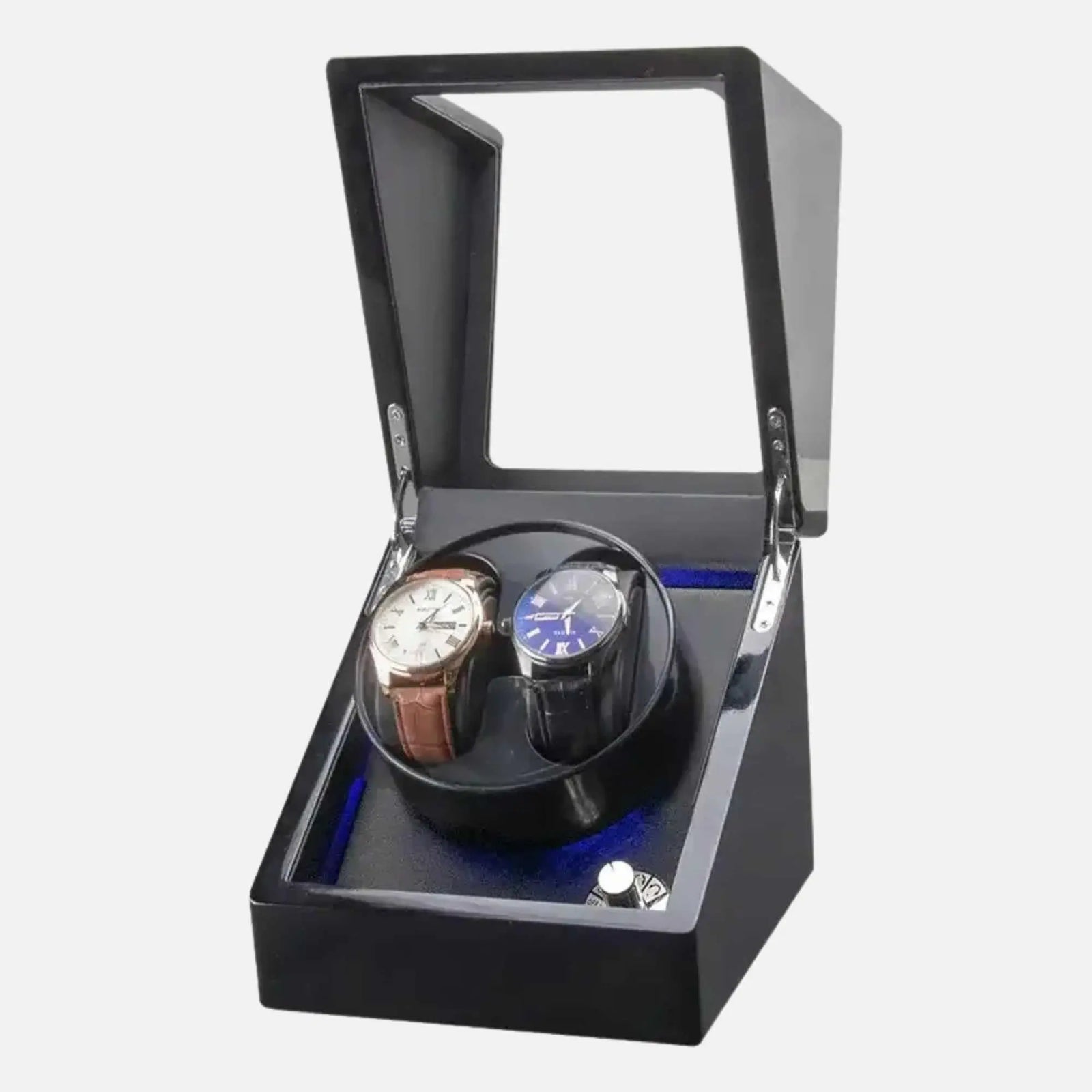 Remontoir Montre Bois Élégance Duo Piano