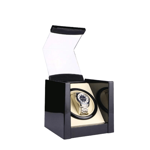 Remontoir Montre Bois Noir 1 Slot