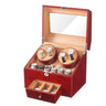 Coffre Fort Montre Bois Teck 13 Places